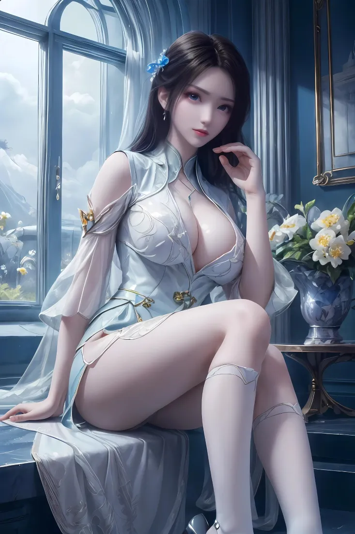 纳兰嫣然手机壁纸｜古风背景图片 - 斗破苍穹「哲风壁纸」