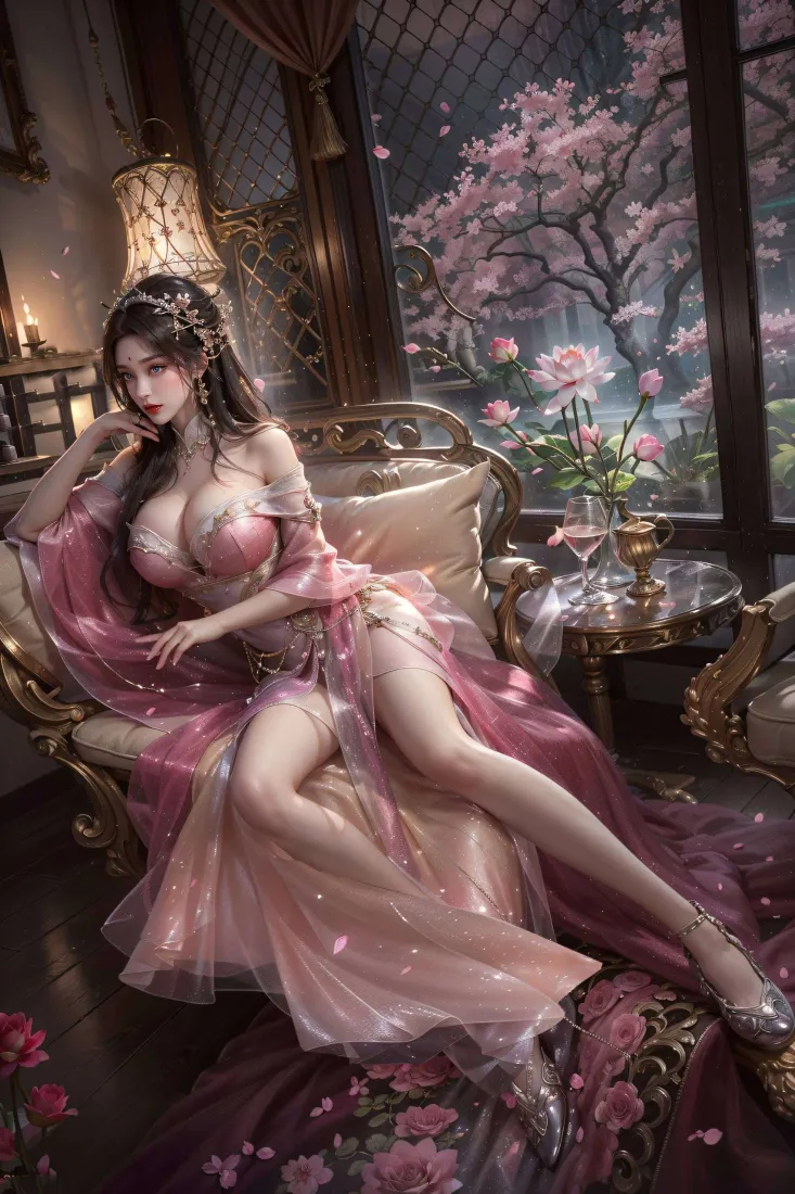 月婵手机壁纸｜樱花背景图片 - 古风「哲风壁纸」
