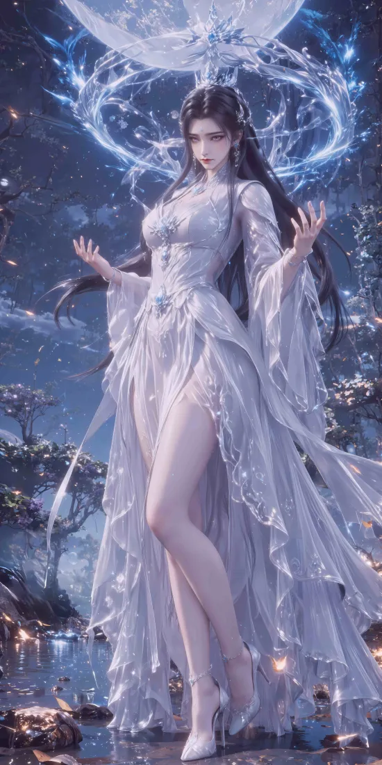 陆雪琪手机壁纸｜星空背景图片 - 仙侠「哲风壁纸」