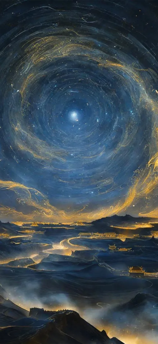 星云手机壁纸｜星空背景图片 - 螺旋「哲风壁纸」