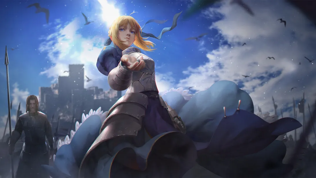 3k阿尔托莉雅壁纸｜盔甲背景图片 - Fate「哲风壁纸」