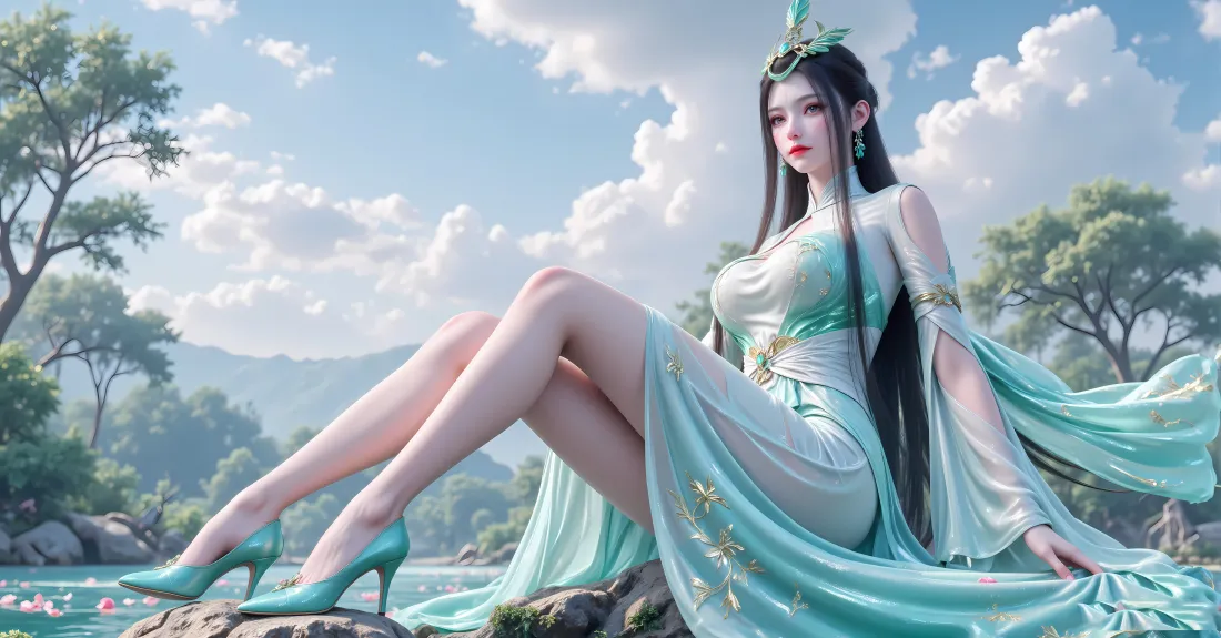 7k陆嫁嫁壁纸｜神国之上背景图片 - 古风美女「哲风壁纸」