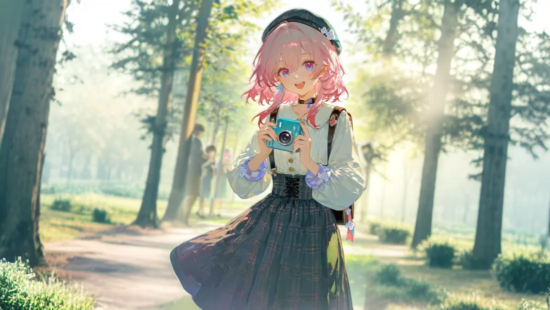 4k三月七壁纸｜森林阳光 - 崩坏星穹铁道「哲风壁纸」