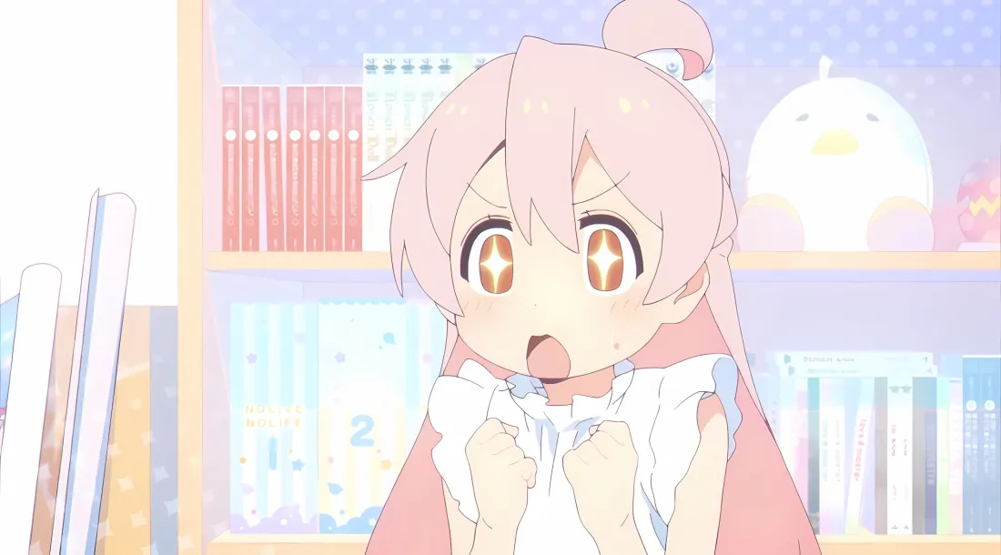 2k绪山真寻壁纸｜别当欧尼酱了 - 粉色头发「哲风壁纸」