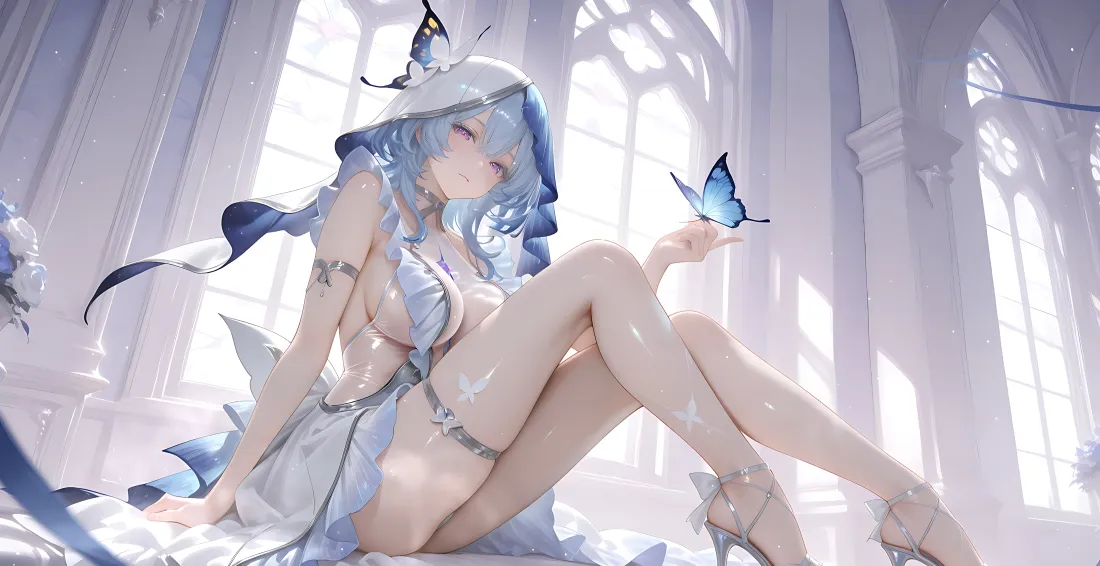 4k守岸人壁纸｜鸣潮背景图片 - 蓝发蝴蝶「哲风壁纸」