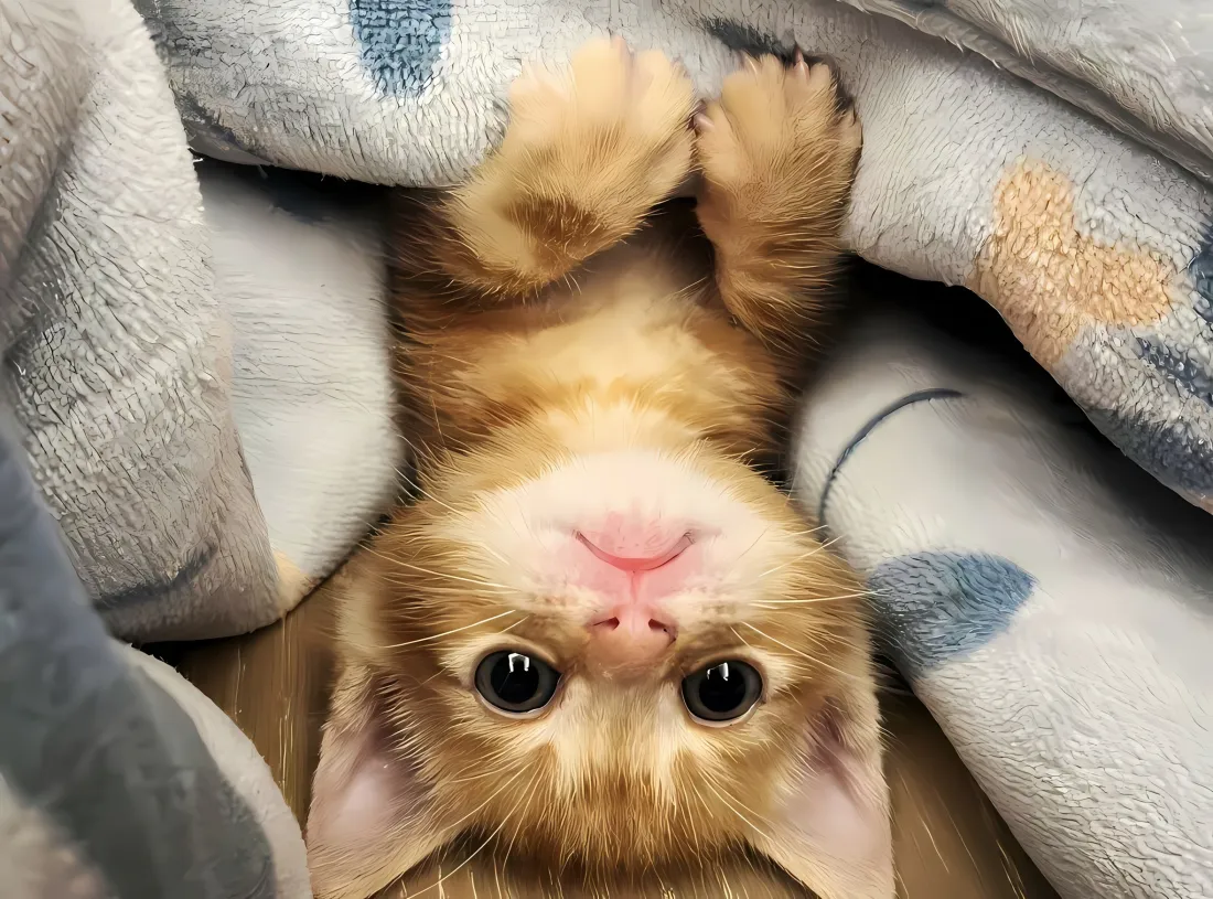 2k小奶猫壁纸｜萌宠背景图 - 可爱橘猫「哲风壁纸」