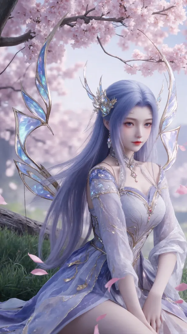 唐舞桐手机壁纸｜樱花古风 - 绝世唐门「哲风壁纸」