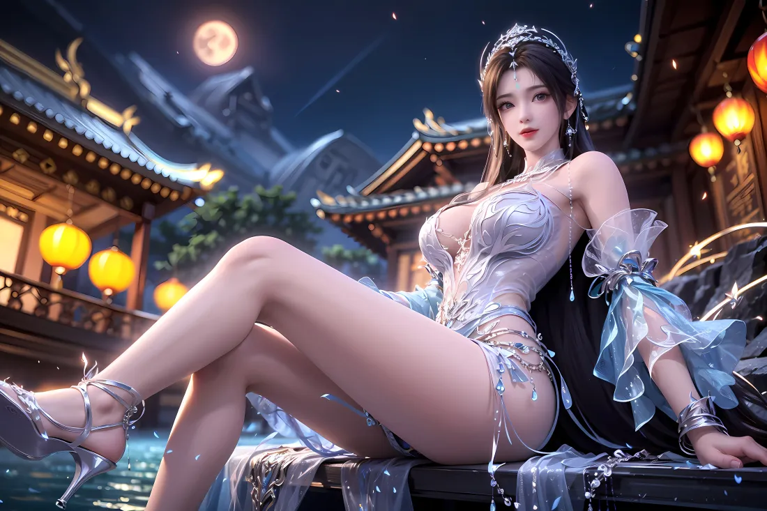 4k清漪壁纸｜古风夜景 - 完美世界「哲风壁纸」