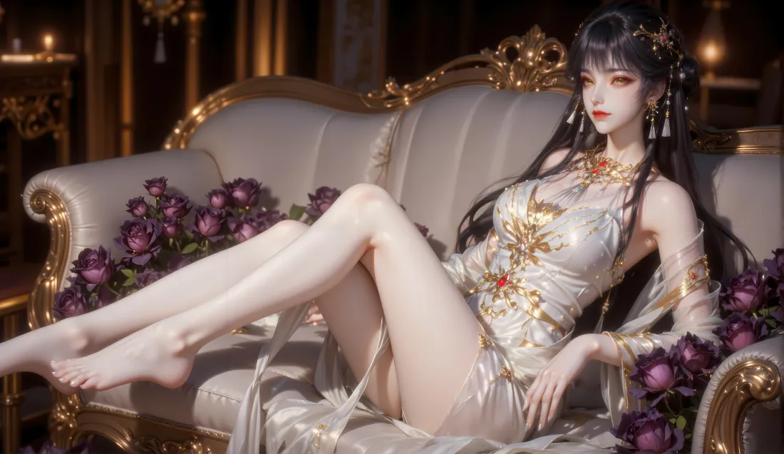 14k白月蓉壁纸｜百炼成神 - 古风华丽「哲风壁纸」