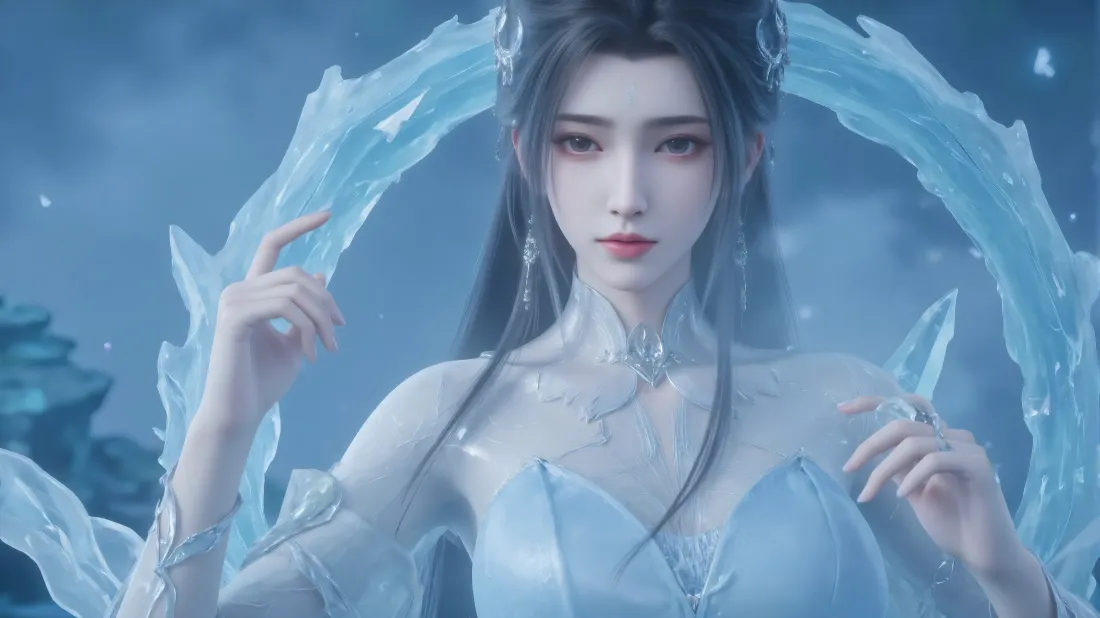 4k陆雪琪壁纸｜冰晶仙侠背景 - 诛仙「哲风壁纸」