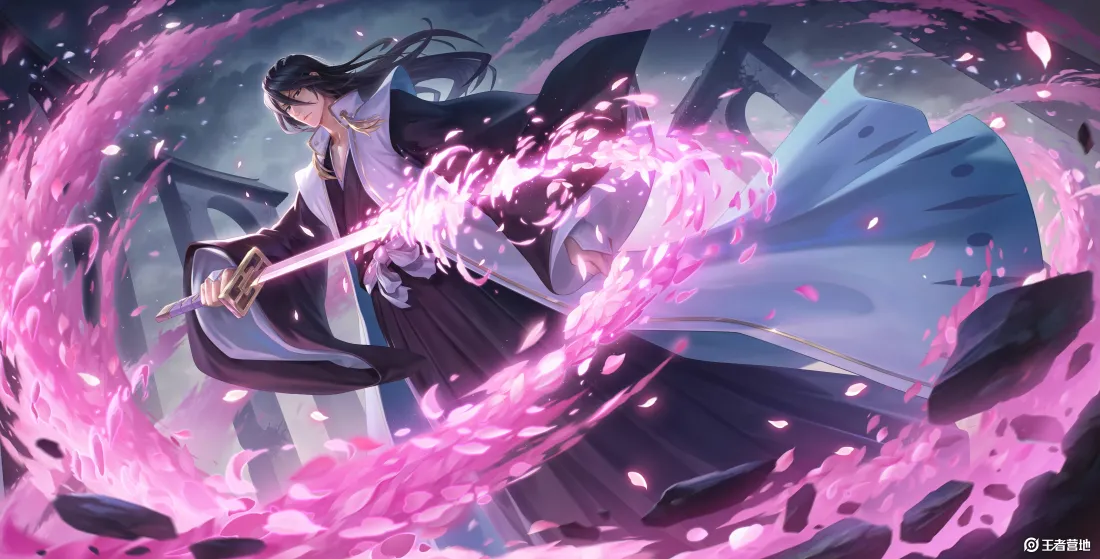 7k暃壁纸｜王者荣耀背景图 - 粉色特效「哲风壁纸」