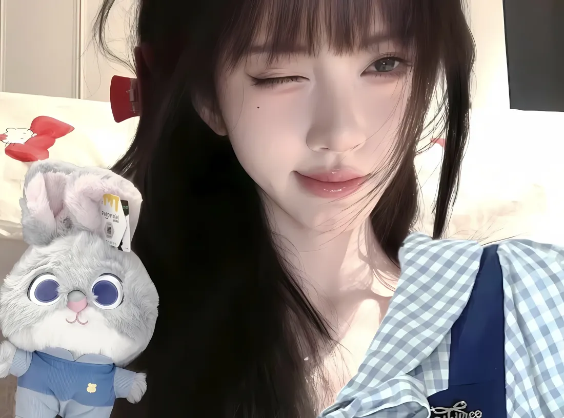 2k鞠婧祎 朱迪玩偶 壁纸｜可爱自拍 - cos「哲风壁纸」