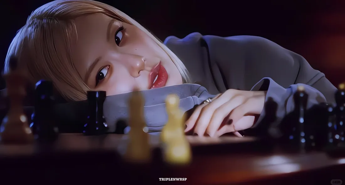 2k朴彩英棋盘壁纸｜艺术背景 - 棋子「哲风壁纸」