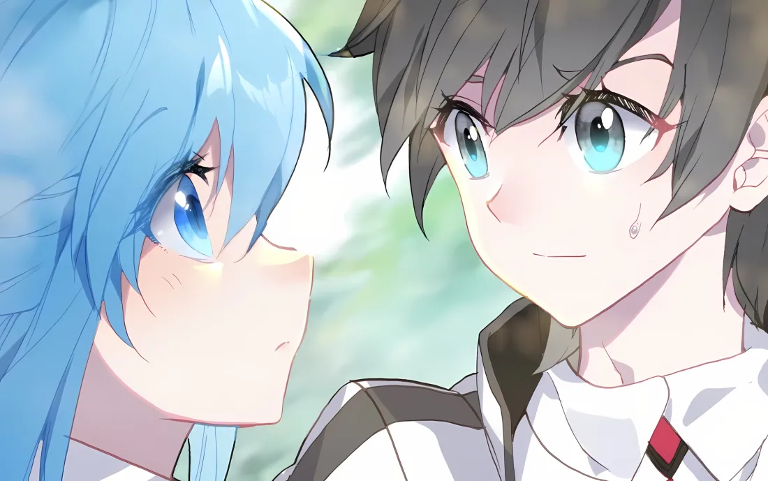 2k白秀秀唐轩宇壁纸｜斗罗大陆背景 - 动漫角色互动「哲风壁纸」