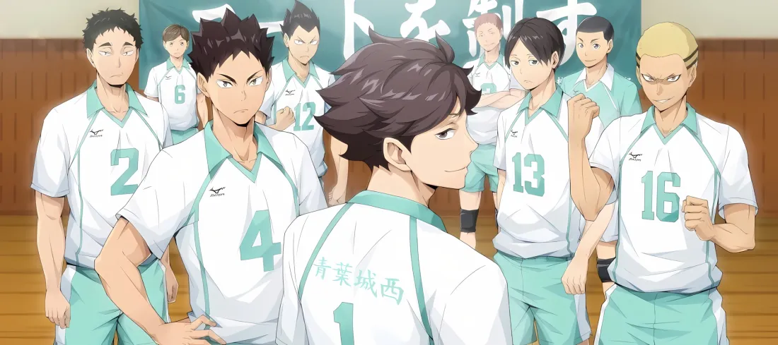 2k及川彻壁纸｜排球少年 - 排球部队友「哲风壁纸」