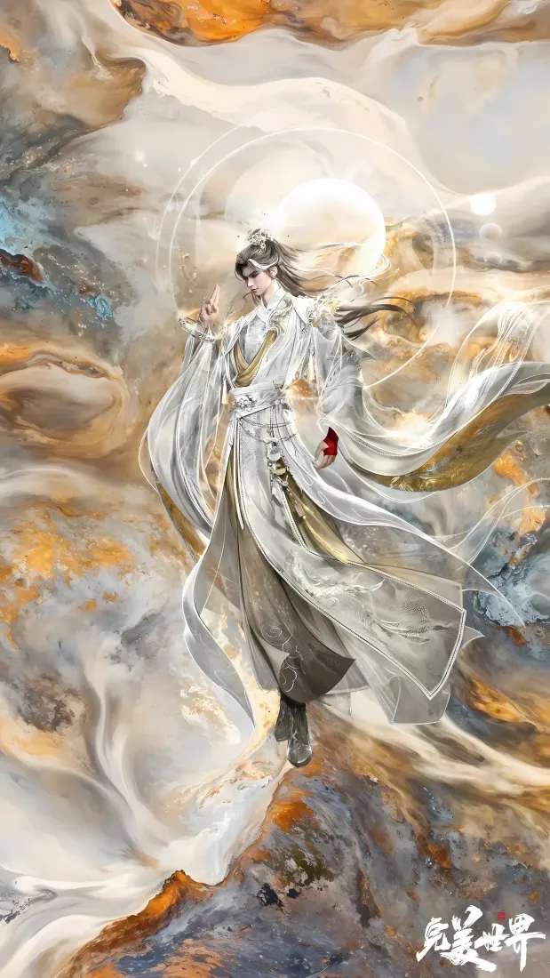 石昊手机壁纸｜敦煌古风背景图片 - 完美世界「哲风壁纸」