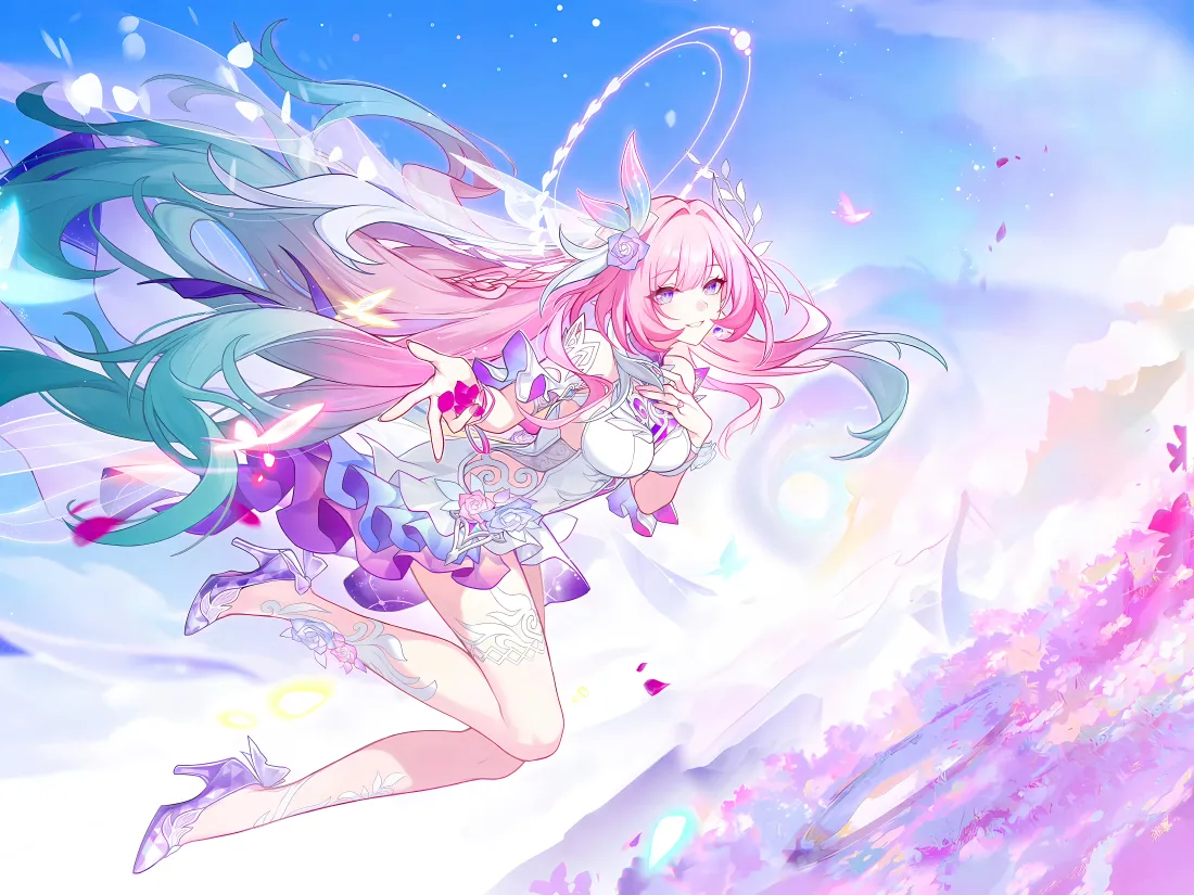 15k昔涟壁纸｜崩坏星穹铁道背景图片 - 粉色头发「哲风壁纸」