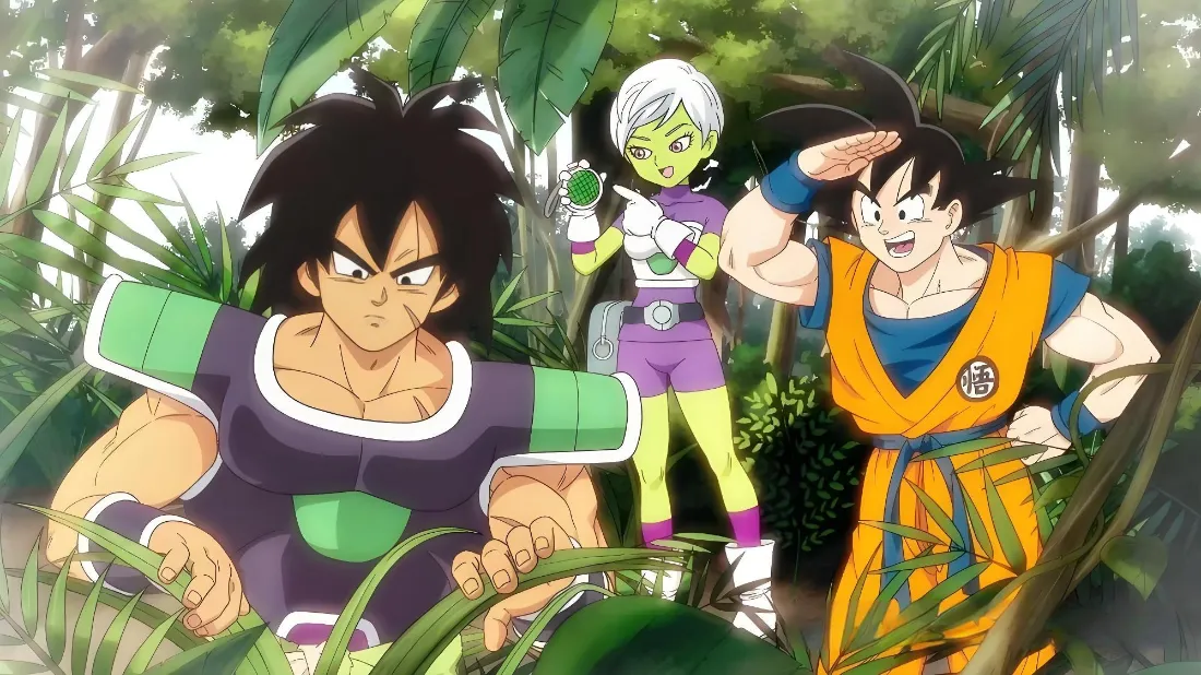 2k龙珠超宇宙壁纸｜丛林 - 布罗利悟空茨莱「哲风壁纸」