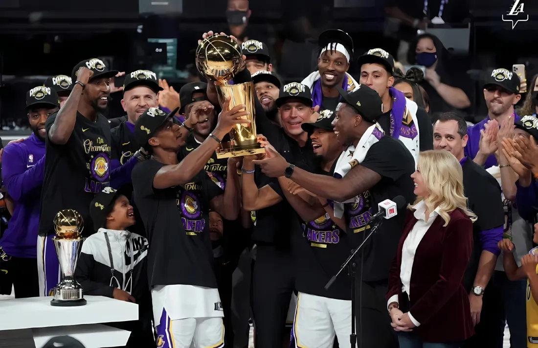 2k湖人队壁纸｜夺冠庆祝背景图片 - NBA「哲风壁纸」