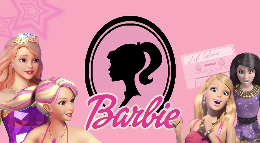 2k芭比壁纸｜粉色背景图片 - Barbie卡通女孩「哲风壁纸」