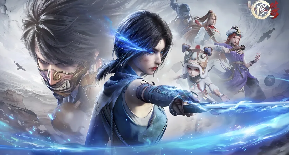 2k姬如雪壁纸｜画江湖之不良人背景图片 - 战斗特效「哲风壁纸」