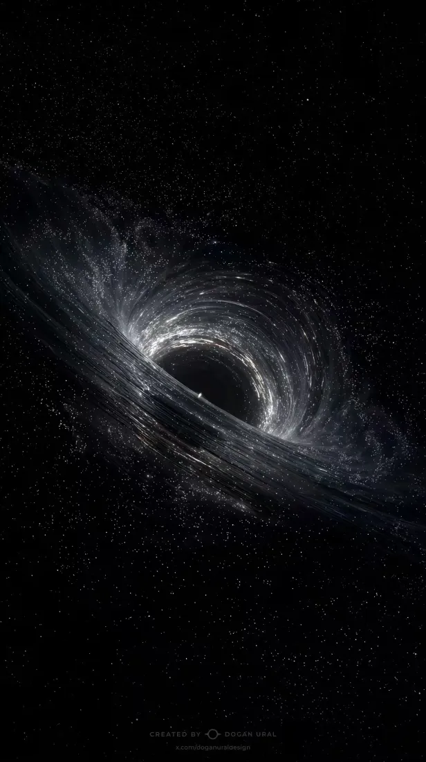 宇宙黑洞手机壁纸｜太空背景图片 - 星际漩涡「哲风壁纸」