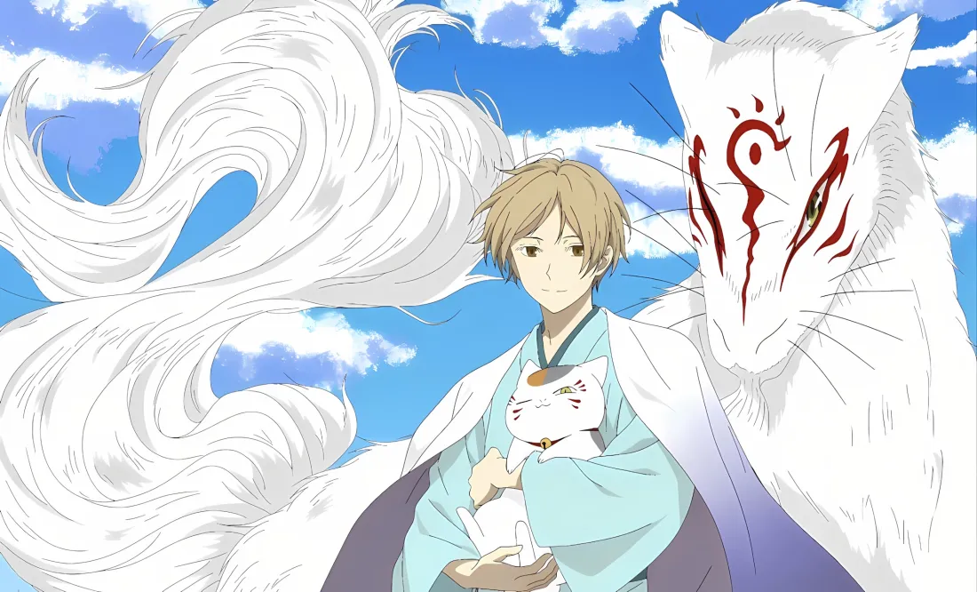 2k夏目友人帐壁纸｜夏目贵志背景 - 斑猫咪老师「哲风壁纸」