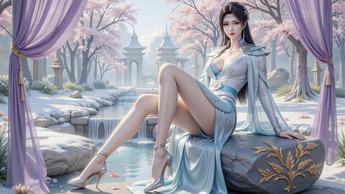 3k云韵壁纸｜古风场景背景图片 - 斗破苍穹「哲风壁纸」