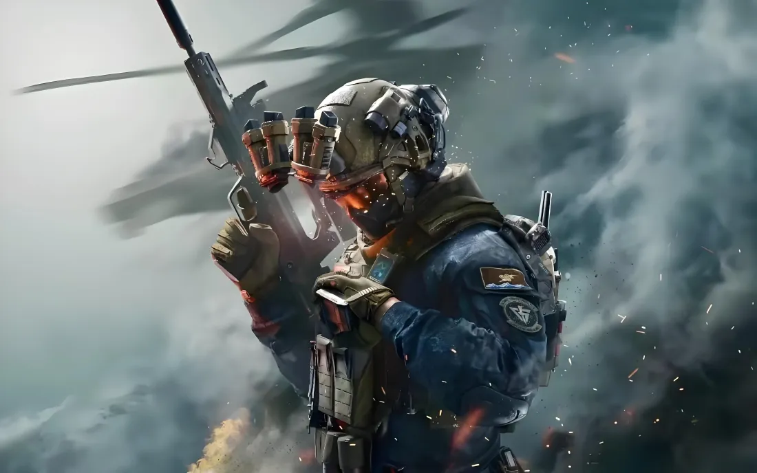 4k威龙壁纸｜直升机背景 - 三角洲行动「哲风壁纸」