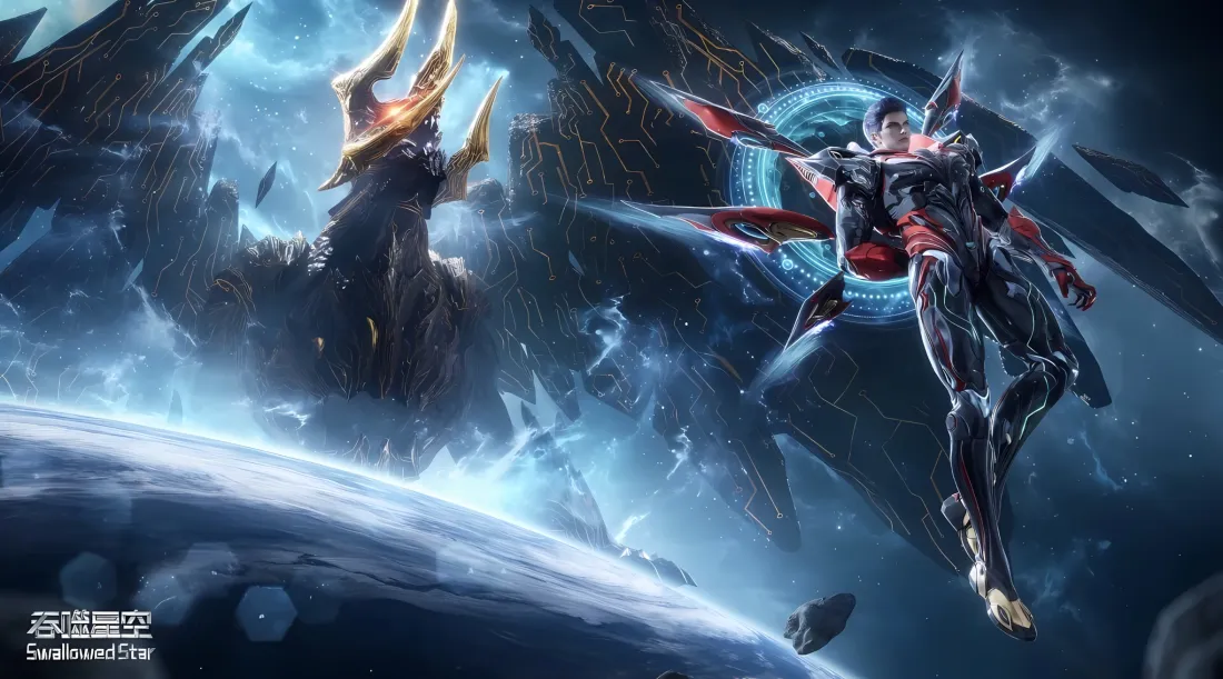 2k罗峰壁纸｜吞噬星空背景图片 - 科幻宇宙「哲风壁纸」