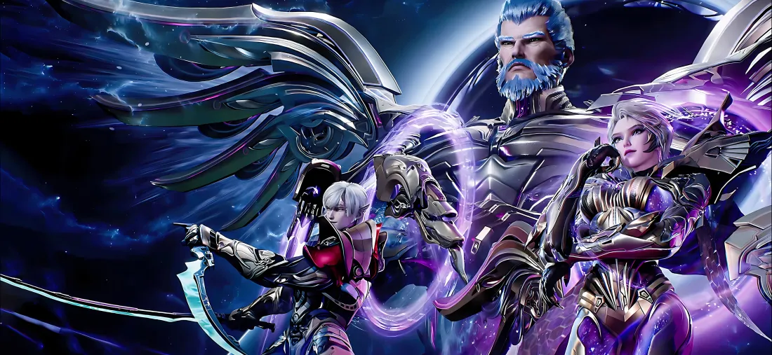 5k吞噬星空壁纸｜科幻角色背景图 - 洪 雷神 伊斯特「哲风壁纸」