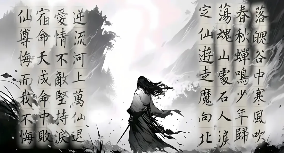 2k方圆壁纸｜蛊真人背景图 - 古风水墨修仙「哲风壁纸」