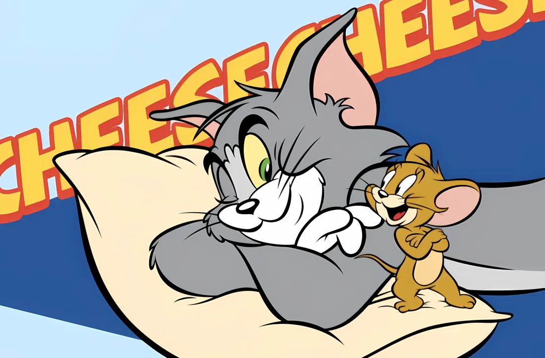 2k猫和老鼠壁纸｜汤姆杰瑞 - 奶酪卡通「哲风壁纸」