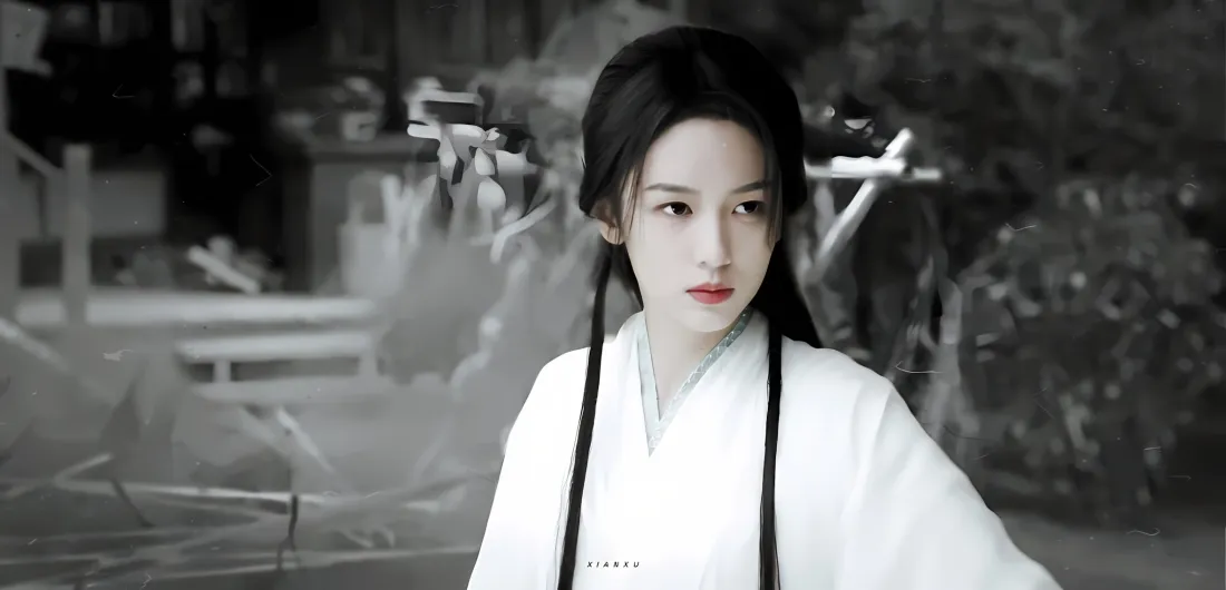 2k周也壁纸｜锦月如歌 - 白衣古风「哲风壁纸」