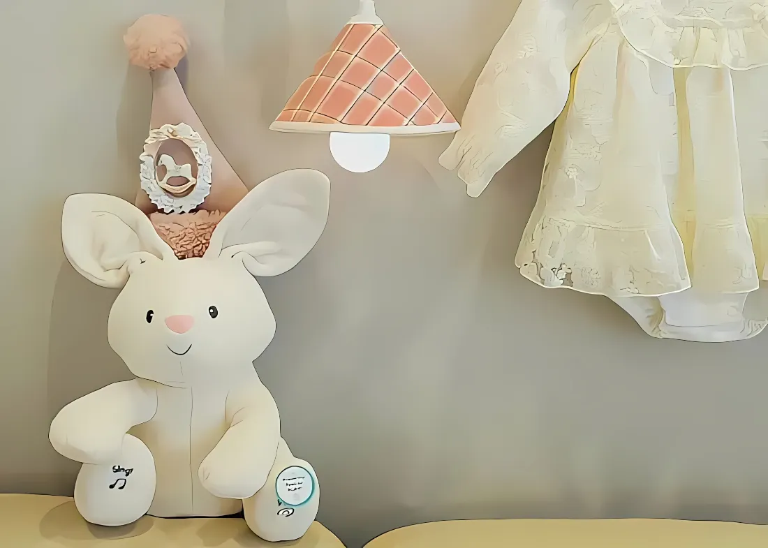 2k兔子玩偶壁纸｜ins风背景 - 可爱童装「哲风壁纸」