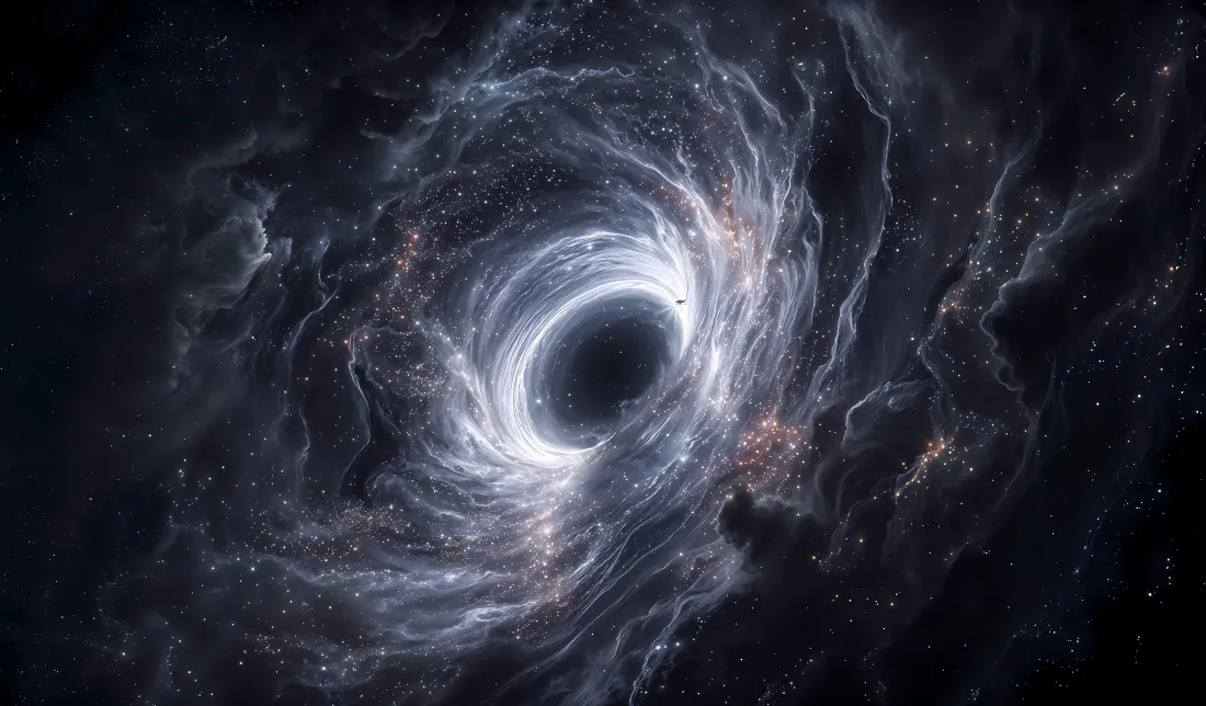 4k黑洞壁纸｜星空漩涡背景图片 - 宇宙星云「哲风壁纸」