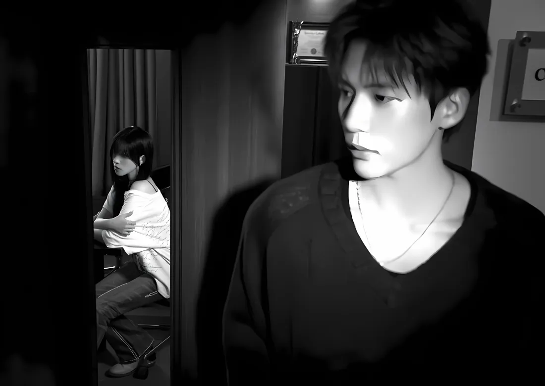 2k王安宇宋雨琦壁纸｜室内黑白图片 - gone「哲风壁纸」