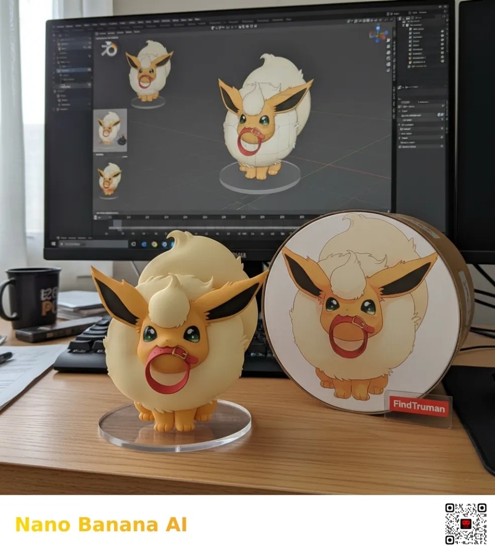 宝可梦宠物手办手机壁纸｜桌面背景图片 - 3D建模「哲风壁纸」