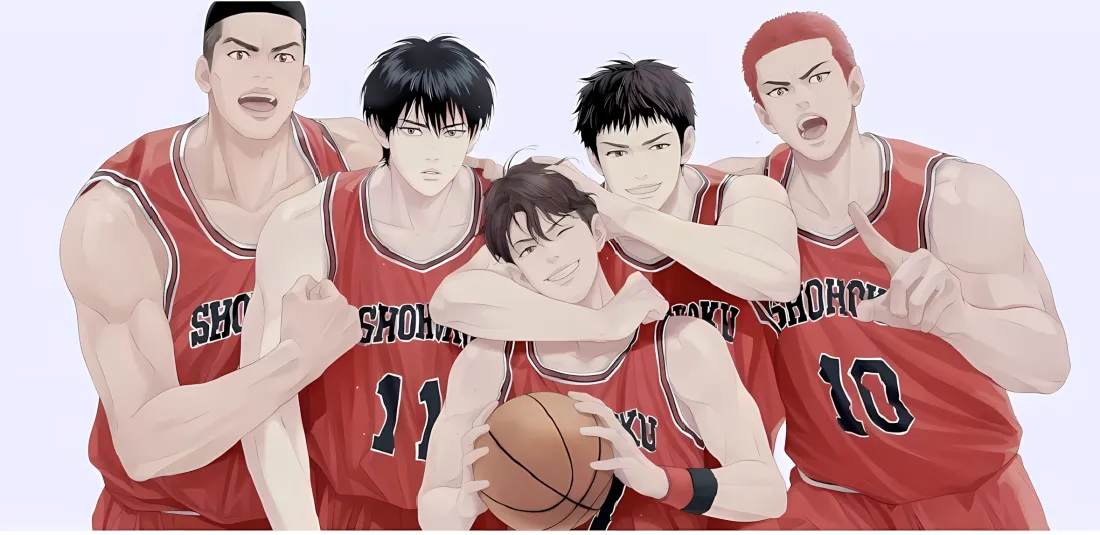 2k灌篮高手壁纸｜湘北队篮球 - 樱木花道流川枫「哲风壁纸」