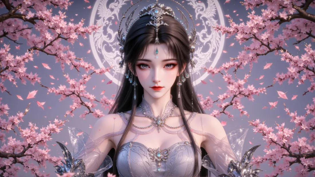 4k清漪壁纸｜完美世界背景图片 - 古风樱花「哲风壁纸」