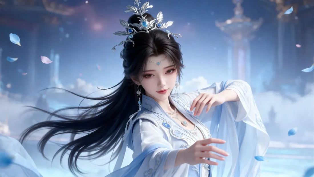 5k仙逆李慕婉壁纸｜仙侠背景图 - 白衣古风「哲风壁纸」