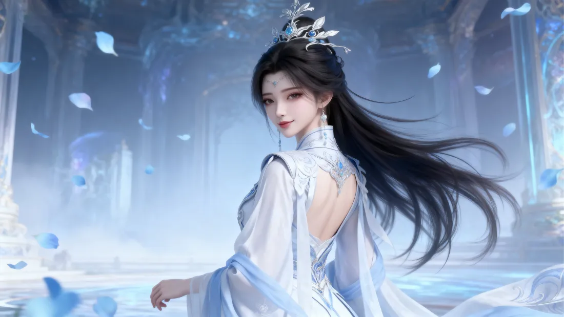 5k李慕婉壁纸｜仙逆背景图 - 古风白衣「哲风壁纸」