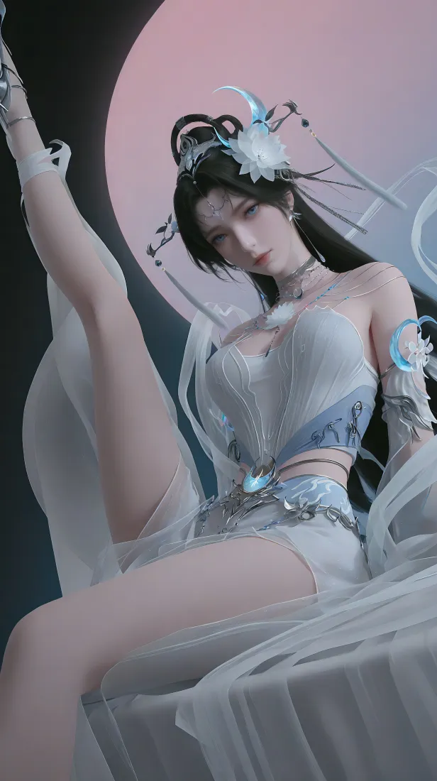 邀月手机壁纸｜古风背景图片 - 完美世界「哲风壁纸」