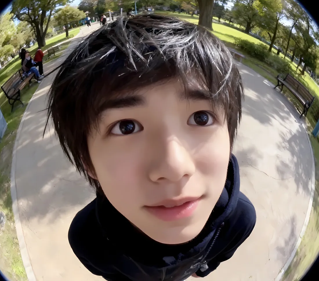 2k宋亚轩壁纸｜公园背景图片 - 户外自拍「哲风壁纸」