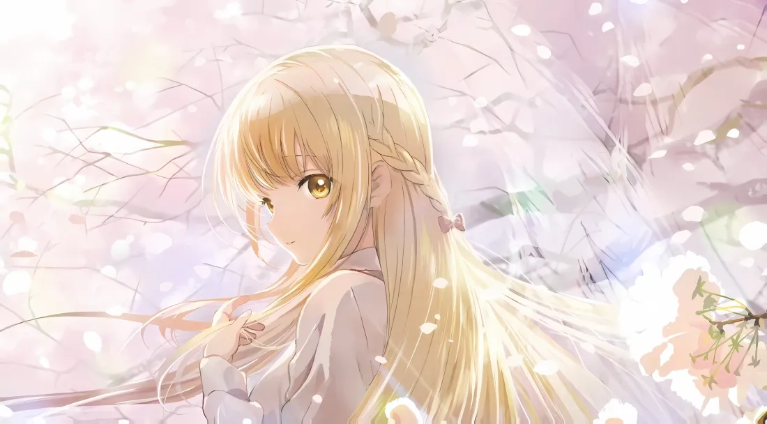 2k稚名真昼壁纸｜樱花背景 - 二次元「哲风壁纸」