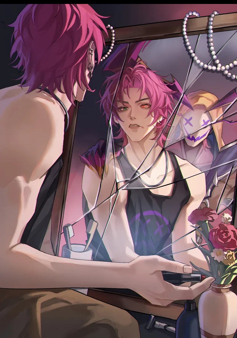 心之钢手机壁纸｜英雄联盟背景 - 玫瑰丝线「哲风壁纸」