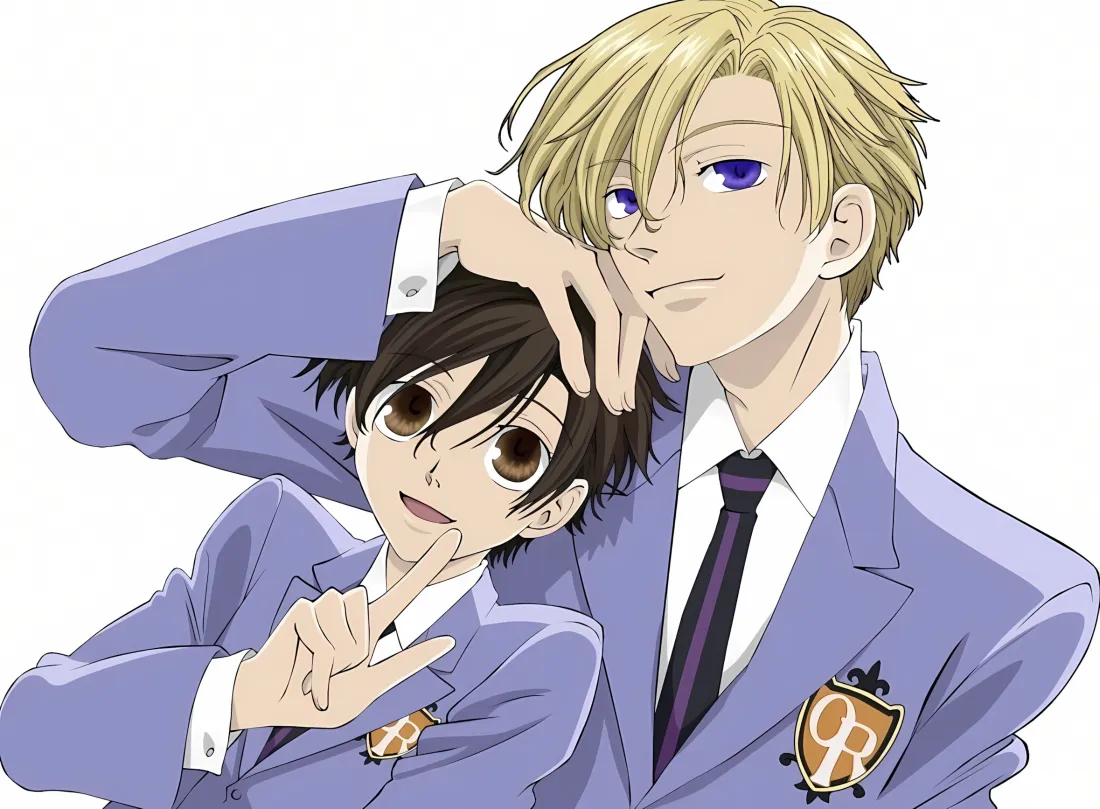 2k樱兰高校壁纸｜藤冈春绯 须王环背景图片 - 制服「哲风壁纸」