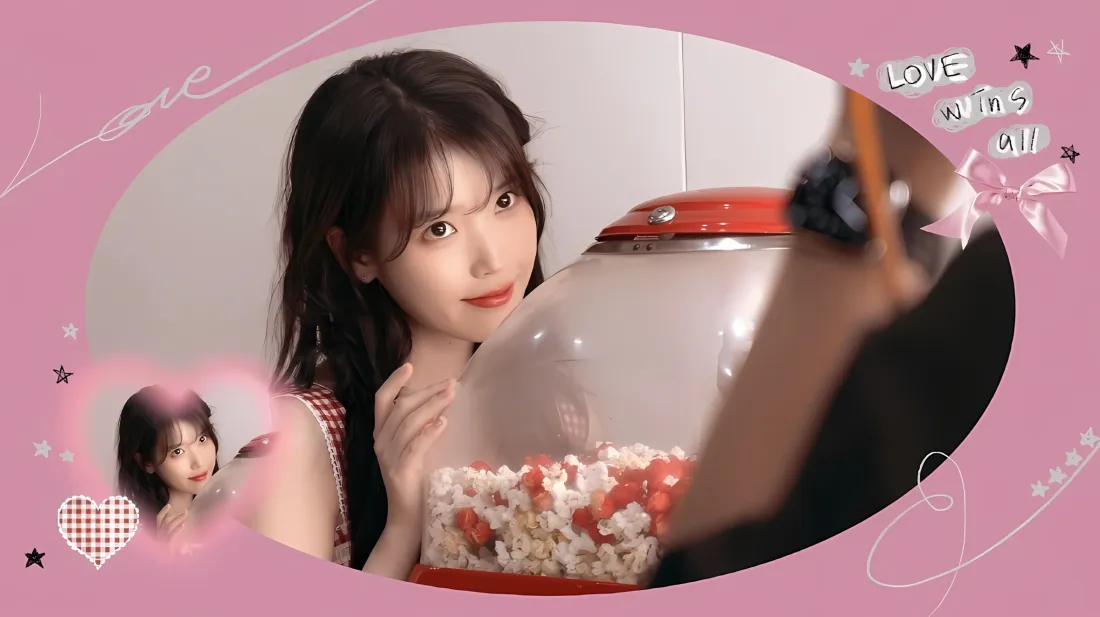 2k李知恩壁纸｜粉色背景图 - 甜美可爱「哲风壁纸」