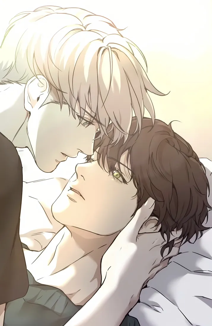 双男主动漫手机壁纸｜书呆子计划 - 亲密互动「哲风壁纸」