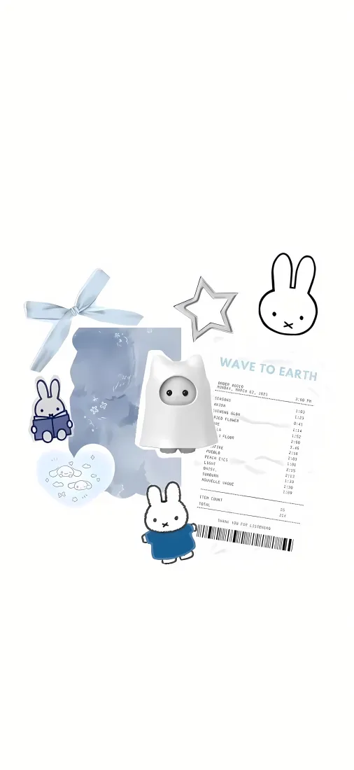 米菲兔手机壁纸｜ins风背景图片 - 可爱简约「哲风壁纸」